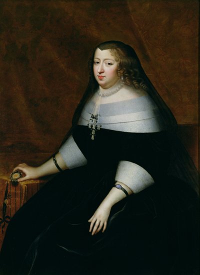 Portrait of Anne of Austria by Charles Beaubrun
